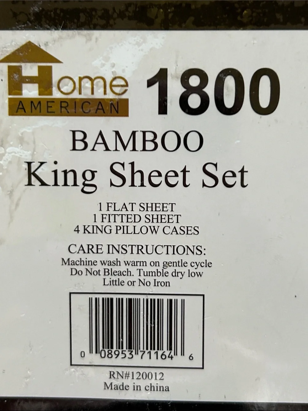 NEW Home American 1800 Series 6 Piece Bamboo King Sheet Set - Fuchsia Pink
